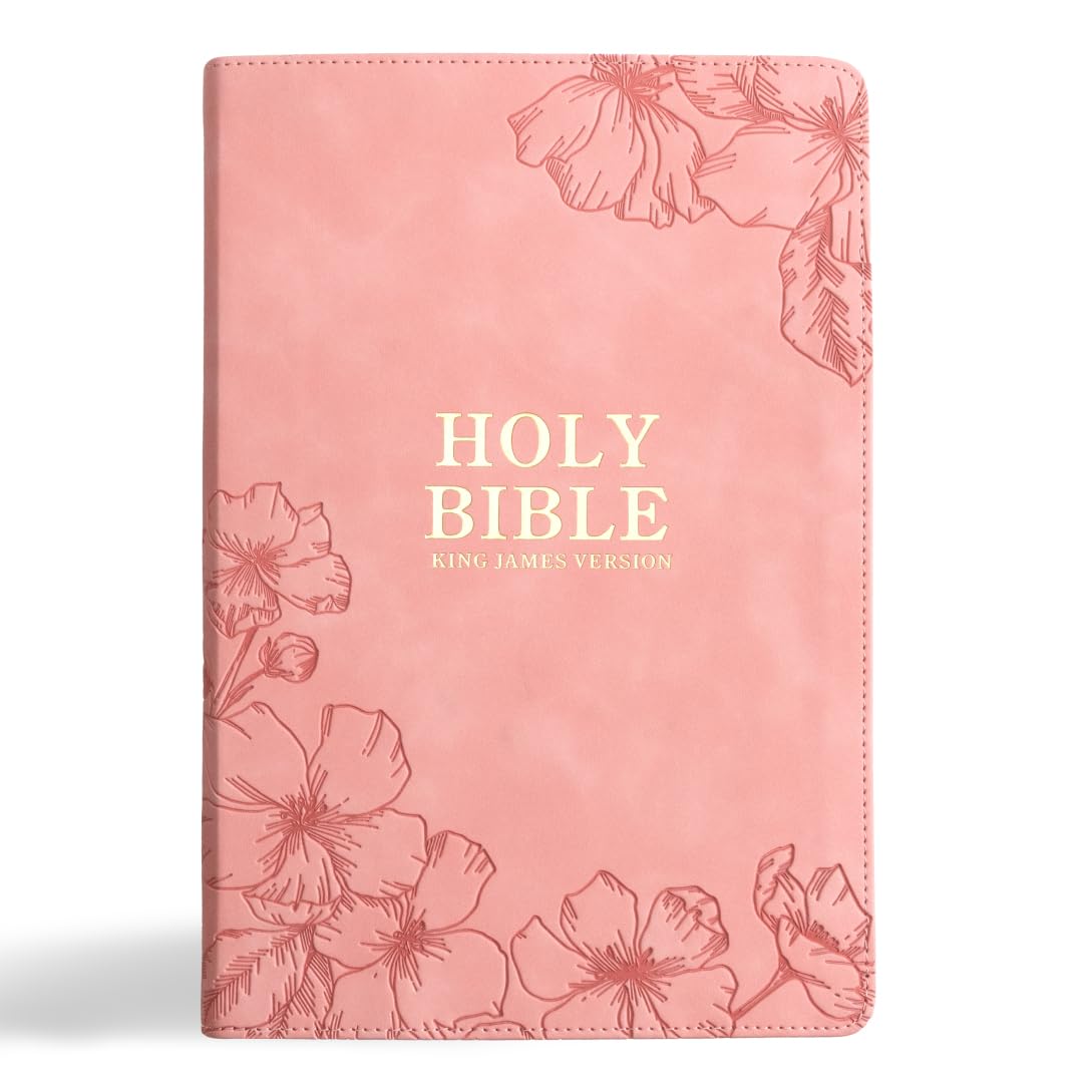 KJV Holy Bible, Giant Print Pink