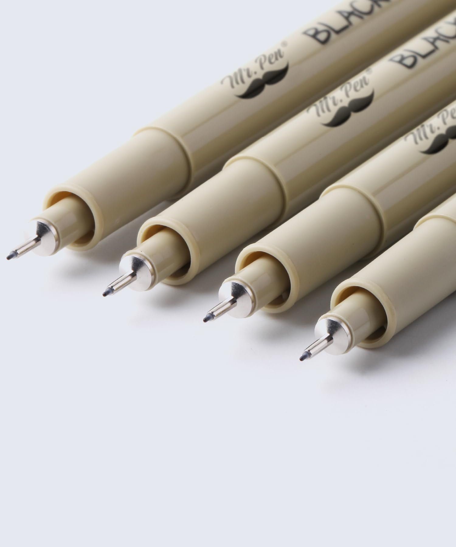 Black Fineliners, 4,8,12 Packs, Bible Pens No Bleed