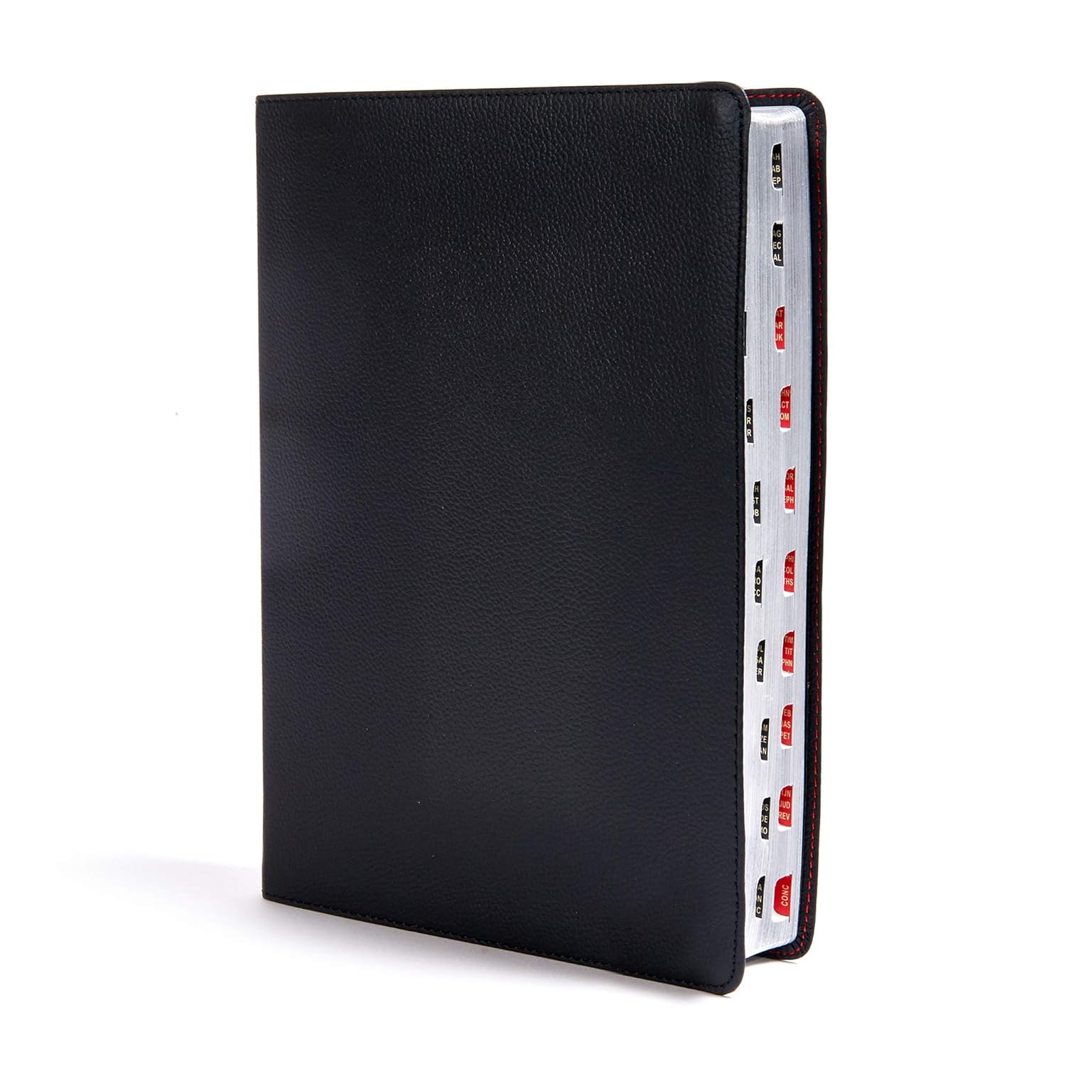 KJV Super Giant Print: Black Genuine Leather Reference Bible