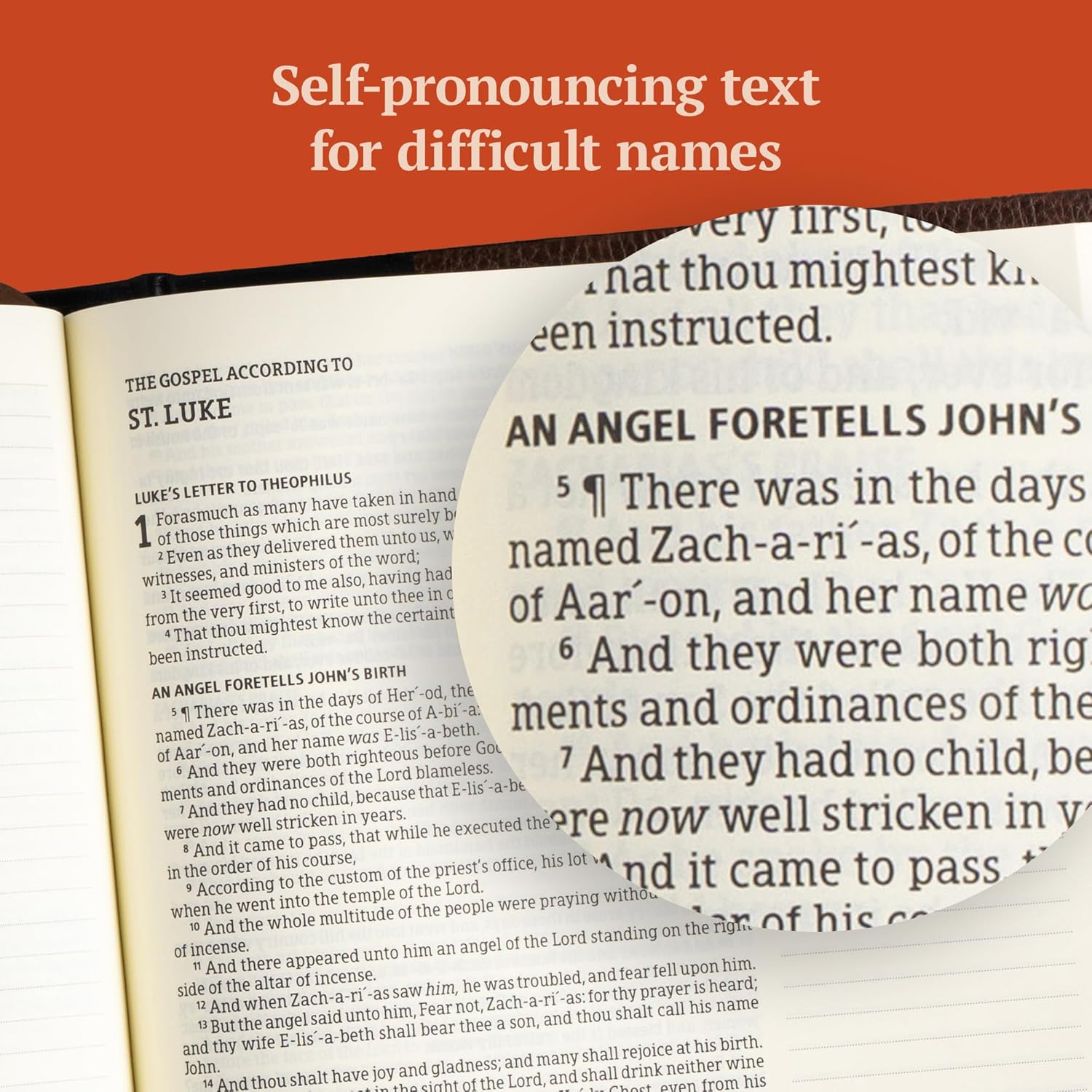 KJV Notetaking Bible, Black/Brown Hardcover