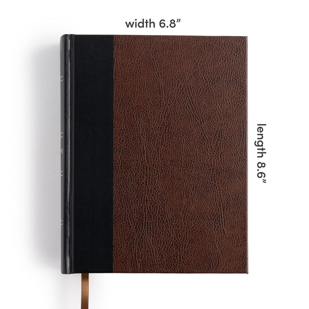 KJV Notetaking Bible, Black/Brown Hardcover