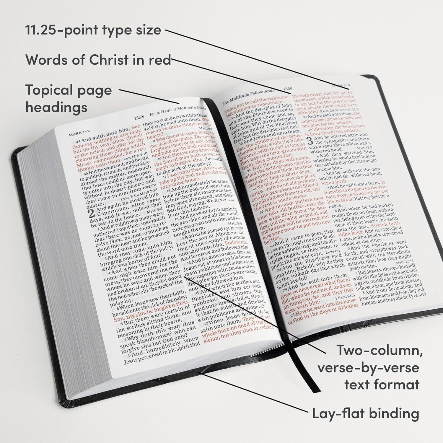KJV Large Print Personal Size Reference Bible