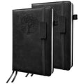 Notebook Journal 2 Pack, A5 Leather Notebooks