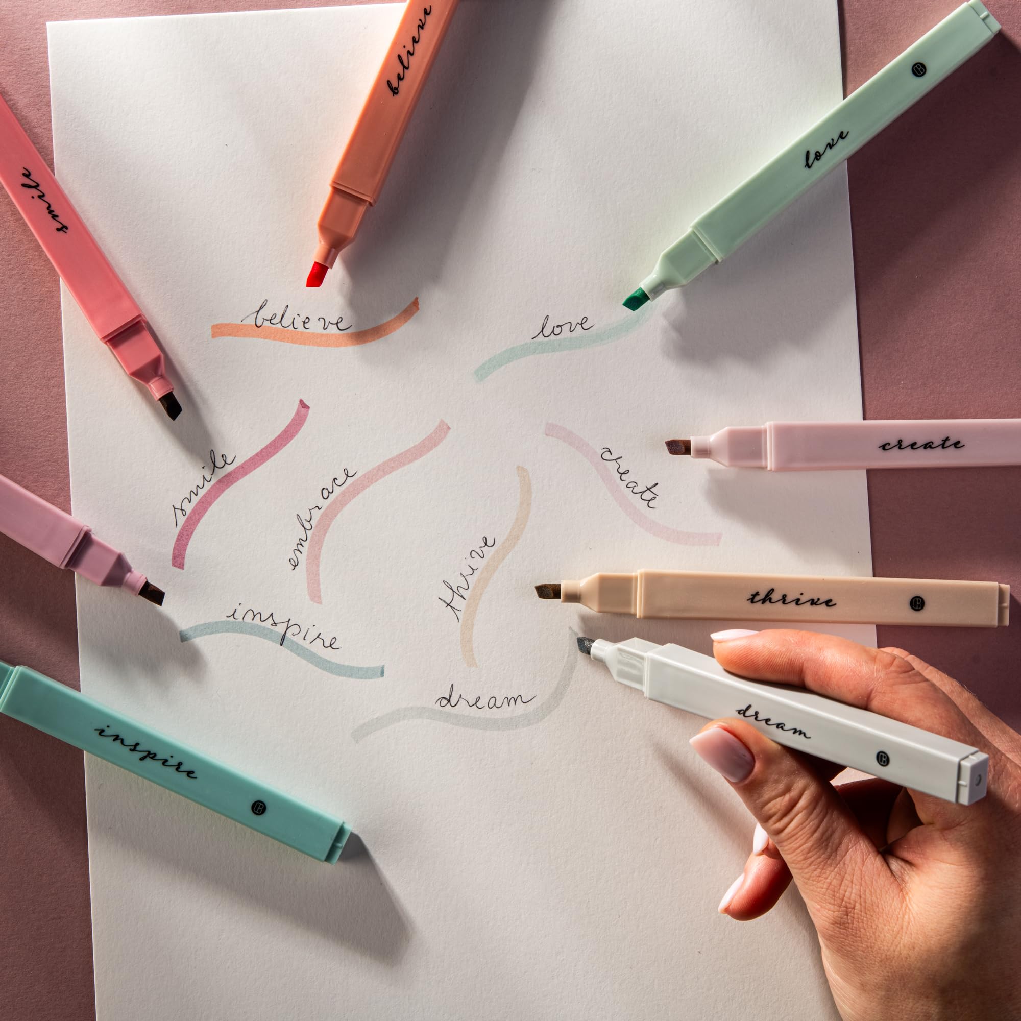 DIVERSEBEE Bible Highlighters with Soft Chisel Tip